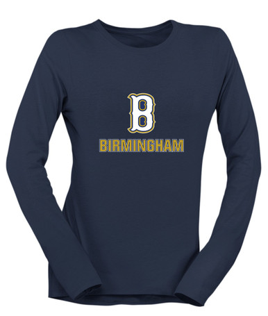 Birmingham Patriots Mascot #2 Women's LS T-Shirt