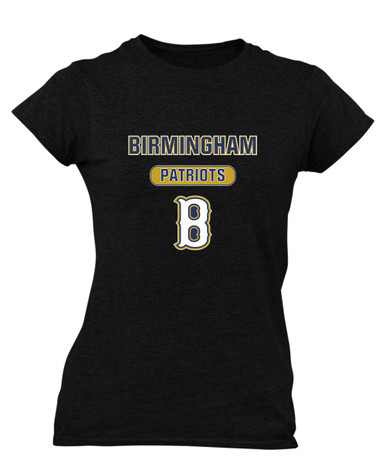 Birmingham Patriots Mascot #3 Women's SS T-Shirt