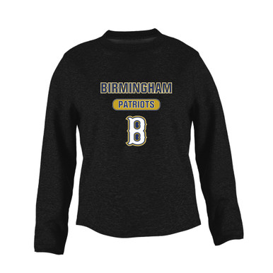 Birmingham Patriots Mascot #3 Women's Sweatshirt