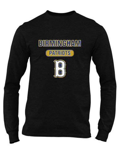 Birmingham Patriots Mascot #3 Men's Premium LS T-Shirt