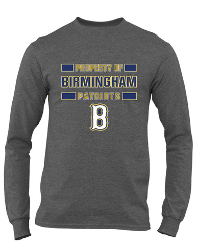 Birmingham Patriots Property Of Men's Premium LS T-Shirt