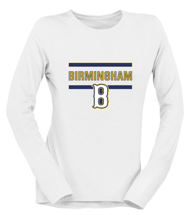Birmingham Patriots Mascot #4 Women's Premium LS T-Shirt