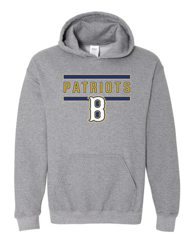 Birmingham Patriots Mascot #5 Men's Hoodie