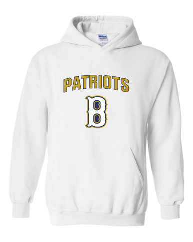 Birmingham Patriots Mascot #6 Men's Hoodie