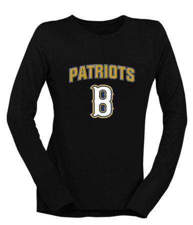 Birmingham Patriots Mascot #6 Women's Premium LS T-Shirt