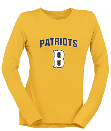 Birmingham Patriots Mascot #6 Women's LS T-Shirt
