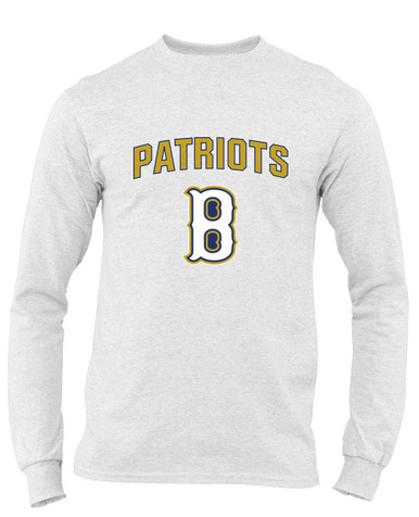 Birmingham Patriots Mascot #6 Men's LS T-Shirt
