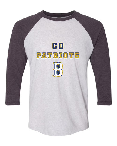 Birmingham Patriots Go Team Men's Baseball T-Shirt