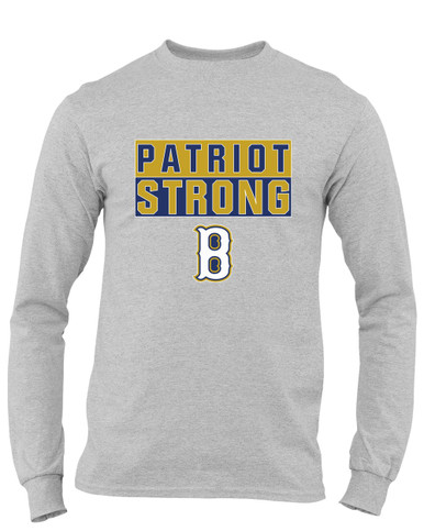 Birmingham Patriots Strong #1 Men's LS T-Shirt