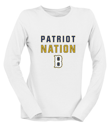 Birmingham Patriots Nation #2 Women's Premium LS T-Shirt