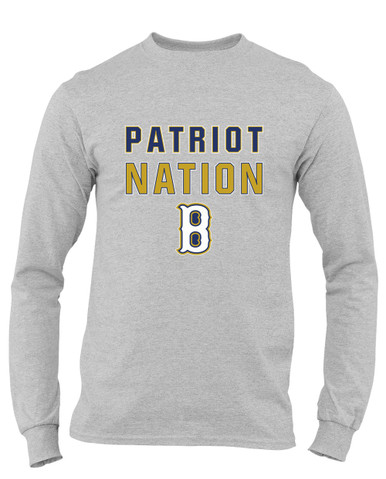Birmingham Patriots Nation #2 Men's Premium LS T-Shirt