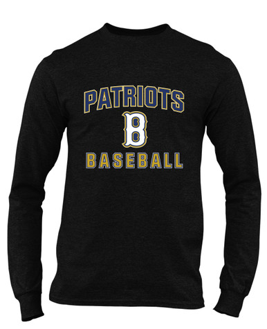 Birmingham Patriots Baseball #1 Men's Premium LS T-Shirt