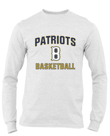 Birmingham Patriots Basketball #1 Men's LS T-Shirt