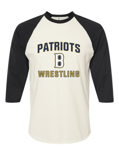 Birmingham Patriots Wrestling Men's Baseball T-Shirt