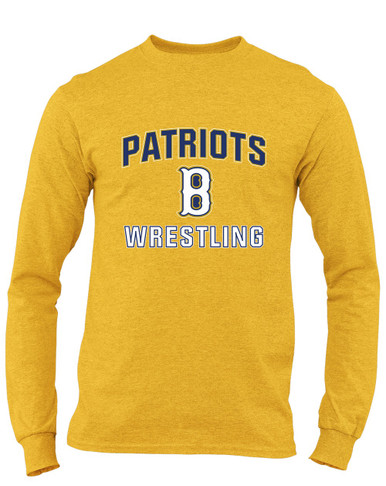 Birmingham Patriots Wrestling Men's LS T-Shirt