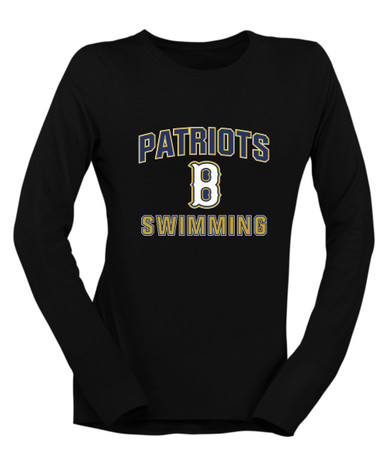 Birmingham Patriots Swimming Women's LS T-Shirt