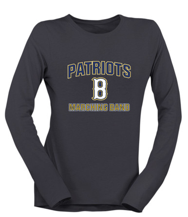 Birmingham Patriots Marching Band Women's Premium LS T-Shirt