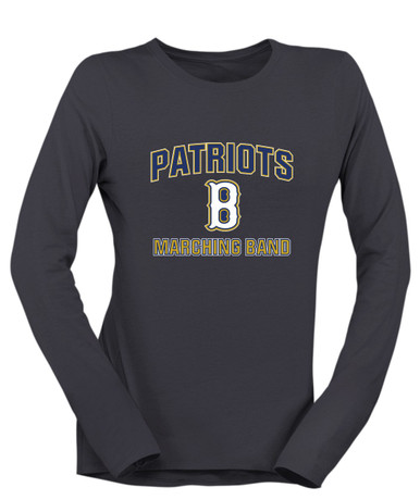 Birmingham Patriots Marching Band Women's LS T-Shirt