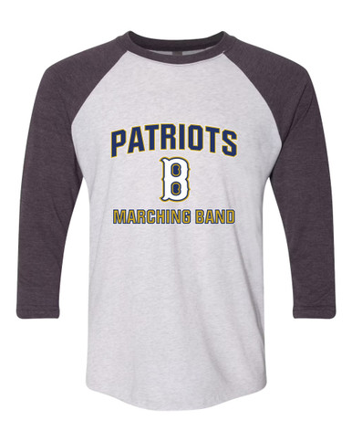 Birmingham Patriots Marching Band Women's Baseball T-Shirt