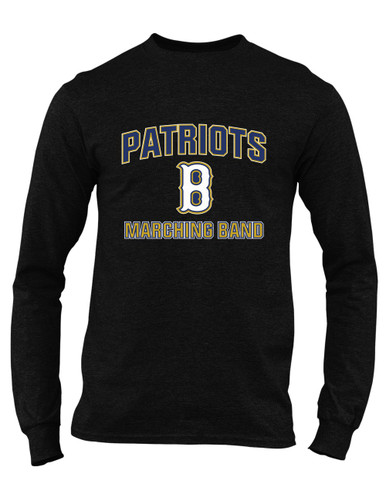Birmingham Patriots Marching Band Men's LS T-Shirt