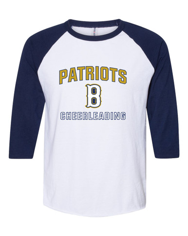 Birmingham Patriots Cheerleading Women's Baseball T-Shirt