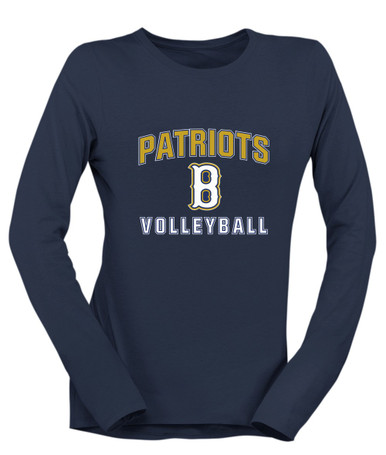 Birmingham Patriots Volleyball Women's LS T-Shirt