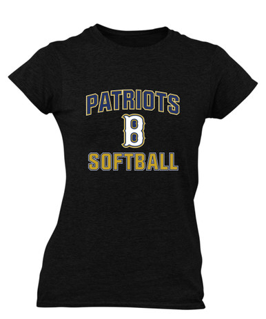 Birmingham Patriots Softball #1 Women's SS T-Shirt