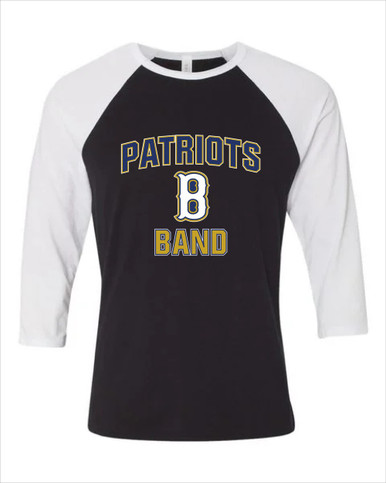 Birmingham Patriots Band # 1 Women's Baseball T-Shirt