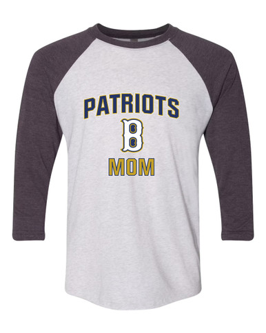 Birmingham Patriots Mom Women's Baseball T-Shirt