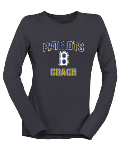 Birmingham Patriots Coach Women's LS T-Shirt