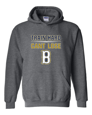 Birmingham Patriots Train Hard, Can't Lose Men's Hoodie