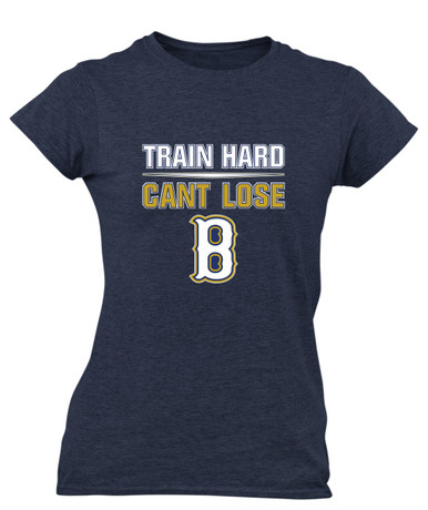 Birmingham Patriots Train Hard, Can't Lose Women's SS T-Shirt