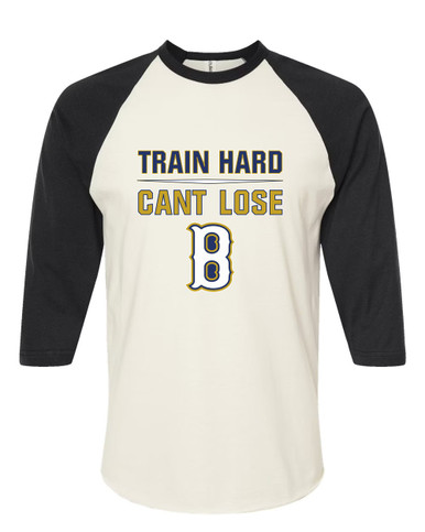 Birmingham Patriots Train Hard, Can't Lose Men's Baseball T-Shirt