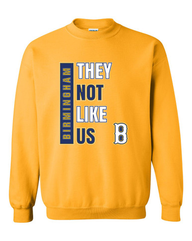 Birmingham Patriots They Not Like Us #1 Men's Sweatshirt