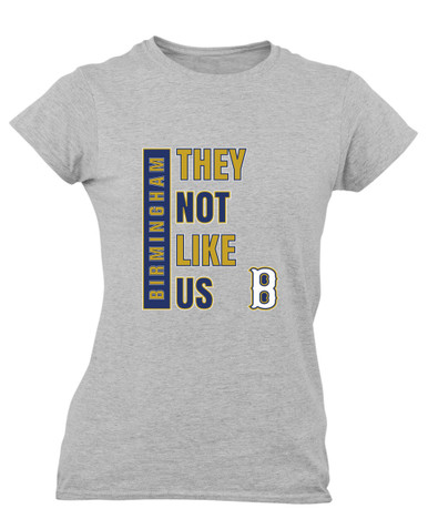 Birmingham Patriots They Not Like Us #1 Women's Premium SS T-Shirt