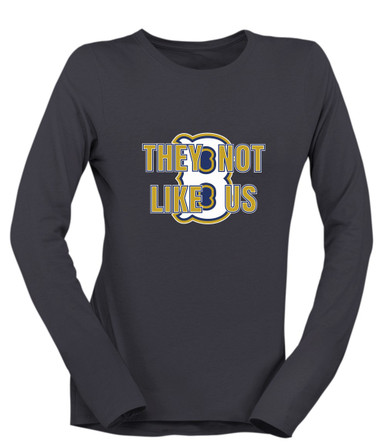 Birmingham Patriots They Not Like Us #2 Women's Premium LS T-Shirt