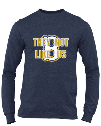 Birmingham Patriots They Not Like Us #2 Men's LS T-Shirt