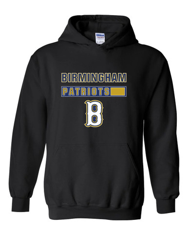 Birmingham Patriots Mascot #7 Men's Hoodie