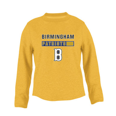 Birmingham Patriots Mascot #7 Women's Sweatshirt