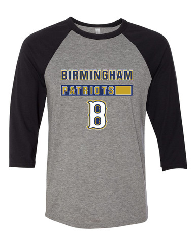 Birmingham Patriots Mascot #7 Women's Baseball T-Shirt