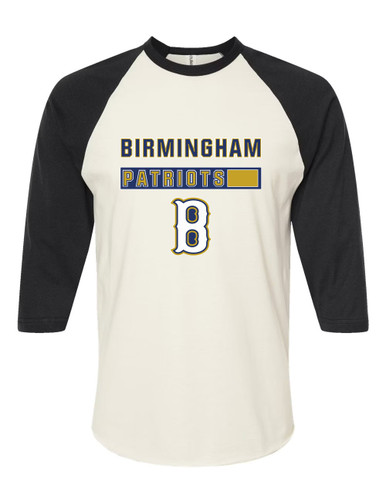 Birmingham Patriots Mascot #7 Men's Baseball T-Shirt