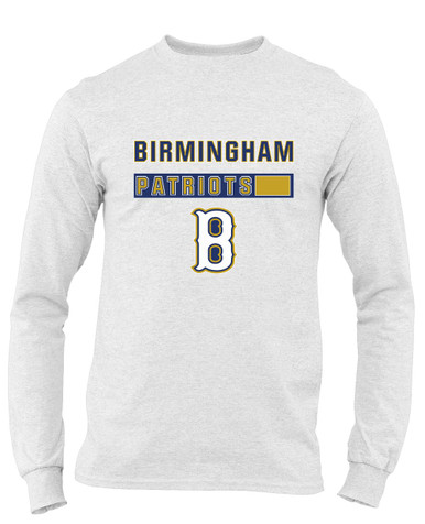Birmingham Patriots Mascot #7 Men's Premium LS T-Shirt