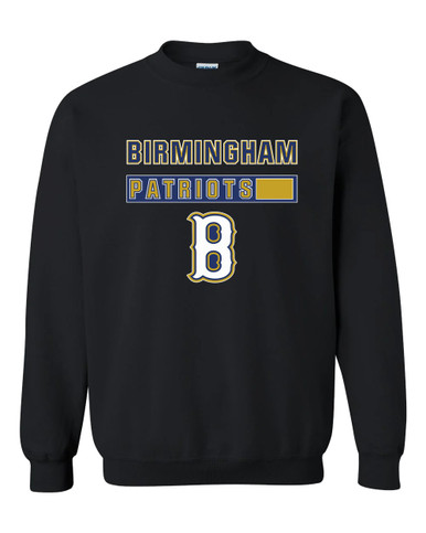 Birmingham Patriots Mascot #7 Men's Sweatshirt