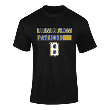 Birmingham Patriots Mascot #7 Men's SS T-Shirt