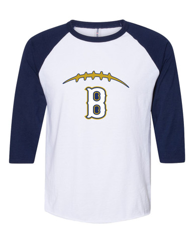 Birmingham Patriots Football #2 Men's Baseball T-Shirt