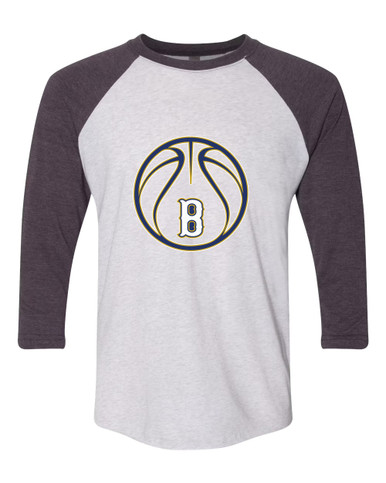 Birmingham Patriots Basketball #2 Men's Baseball T-Shirt