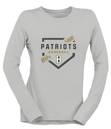Birmingham Patriots Baseball #2 Women's Premium LS T-Shirt