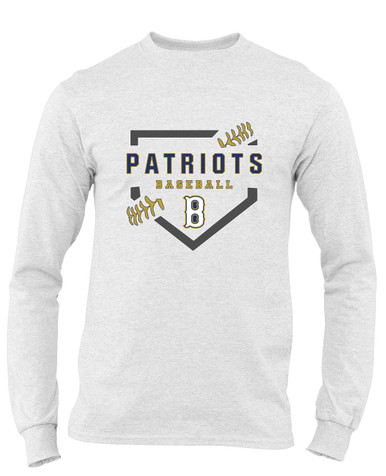 Birmingham Patriots Baseball #2 Men's Premium LS T-Shirt