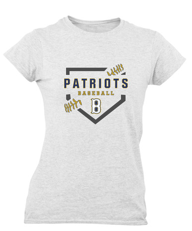 Birmingham Patriots Baseball #2 Women's Premium SS T-Shirt