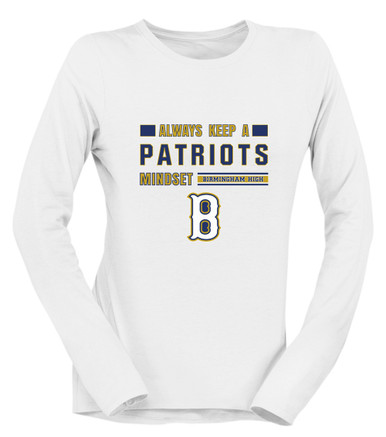 Birmingham Patriots Mindset Women's Premium LS T-Shirt